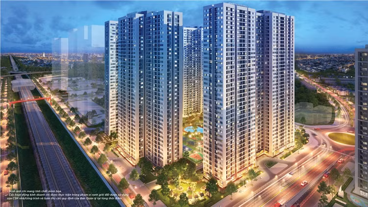 The Grand Sapphire sở hữu “toạ độ hoàng kim” tại đô thị lõi phía Tây thủ đô