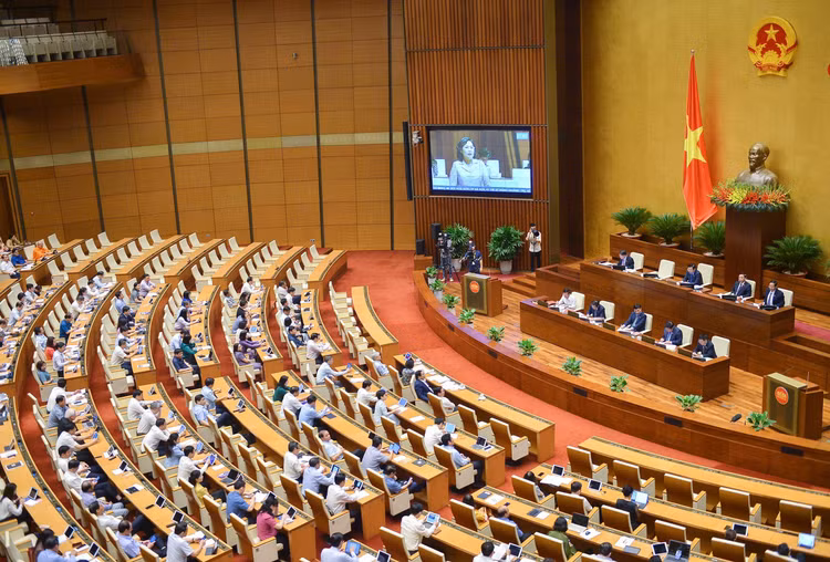 Ngày 5/6, Quốc hội sẽ nghe Thống đốc NHNN Nguyễn Thị Hồng phủ trình bày Tờ trình về Dự án Luật Các tổ chức tín dụng (sửa đổi).