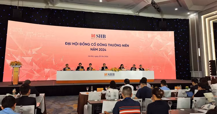 Quang cảnh Đại hội cổ đông Ngân hàng SHB