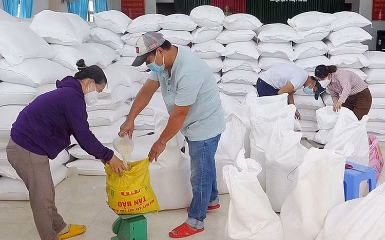 Xuất cấp gạo cho 3 địa phương dịp giáp hạt năm 2024