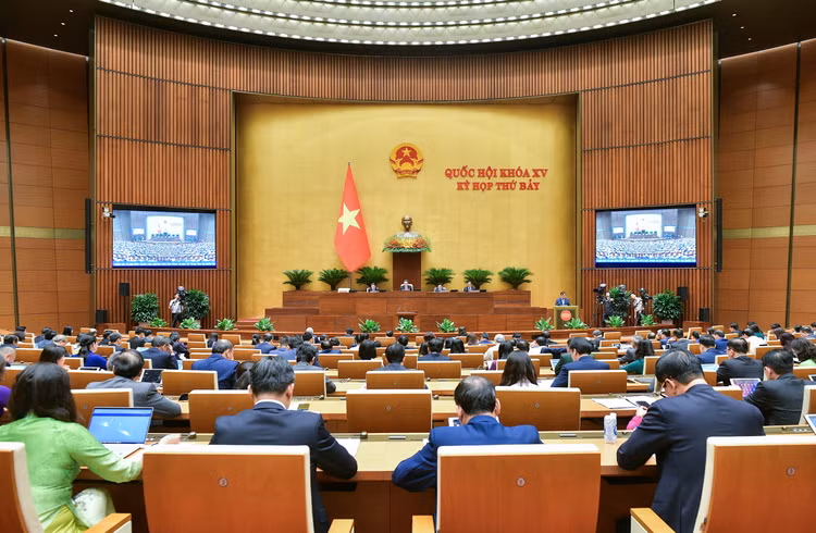 Quang cảnh phiên họp ngày 21/5/2024, Kỳ họp thứ 7, Quốc hội khóa XV