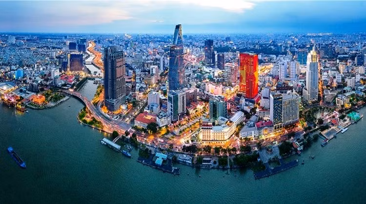 Một góc TP.HCM.