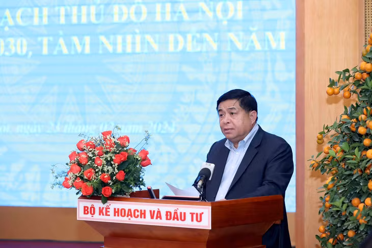 Bộ trưởng Nguyễn Chí Dũng cho rằng, Hà Nội cần xác định rõ được những tiềm năng riêng có, các thế mạnh khác biệt và nổi trội. Ảnh: MPI