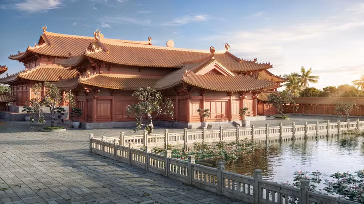 Lịch sử và nghệ thuật kiến trúc thời Lý - Trần (thế kỷ XI - XIV) được tái hiện