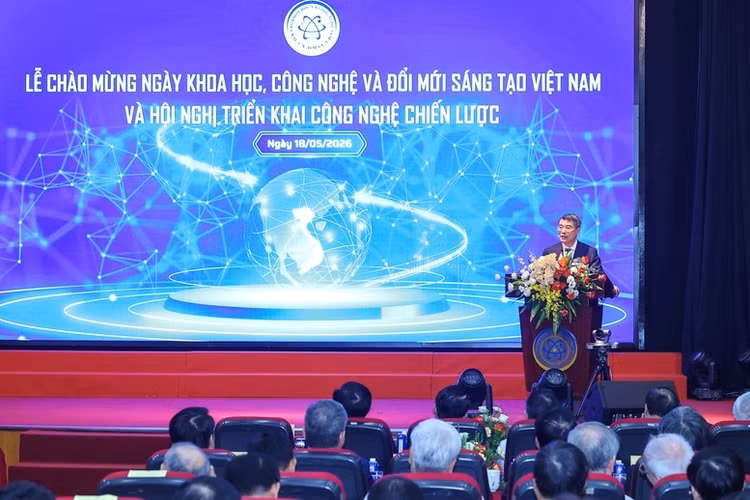 Thủ tướng Chính phủ Lê Minh Hưng phát biểu tại sự kiện - Ảnh: VGP/Nhật Bắc
