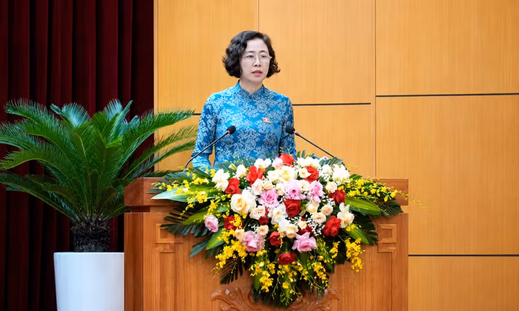 Bà Vũ Thị Mai Anh, Phó Chủ tịch UBND tỉnh Quảng Ninh nhiệm kỳ 2026 - 2031.
