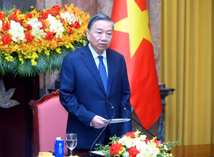 Tổng Bí thư, Chủ tịch nước Tô Lâm phát biểu tại cuộc tiếp các Trưởng đoàn tham dự Diễn đàn Tương lai ASEAN 2026