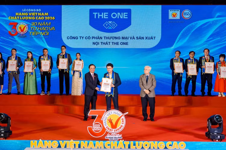 Đằng sau thương hiệu ngành Gỗ duy nhất đạt Danh hiệu Hàng Việt Nam chất lượng cao 2026