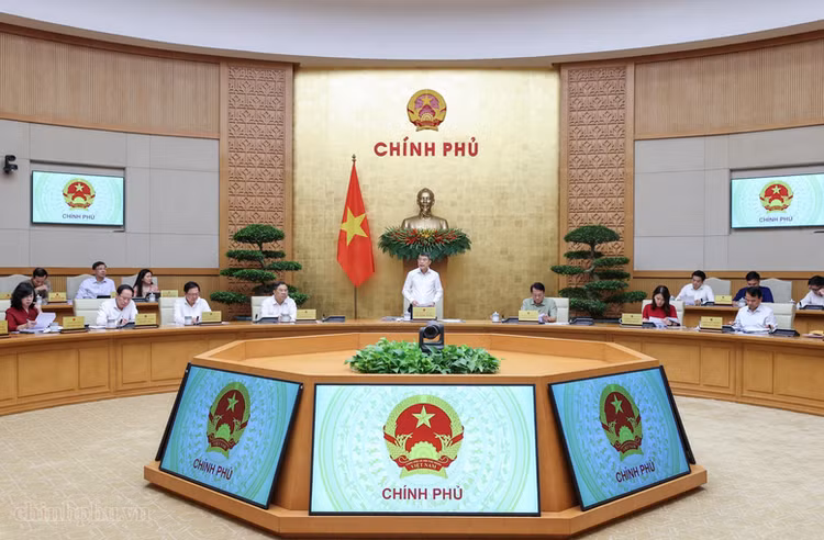 Thủ tướng Chính phủ Lê Minh Hưng chủ trì Phiên họp Chính phủ chuyên đề xây dựng pháp luật tháng 8/2026 (Phiên thứ hai) - Ảnh: chinhphu.vn/Nhật Bắc