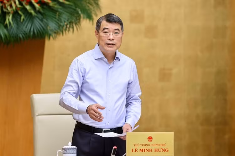Thủ tướng Lê Minh Hưng phát biểu kết luận phiên họp Chính phủ chuyên đề xây dựng pháp luật tháng 7/2026 - Ảnh: VGP/Nhật Bắc