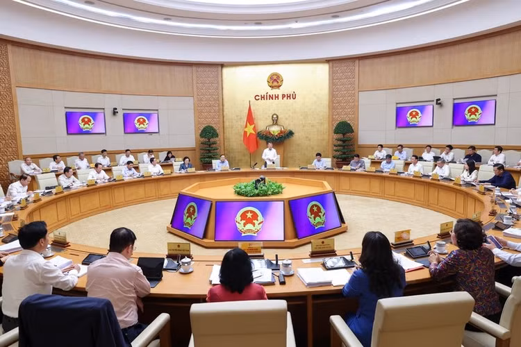 Phiên họp Chính phủ thường kỳ tháng 4 năm 2026 - Ảnh: VGP/Nhật Bắc