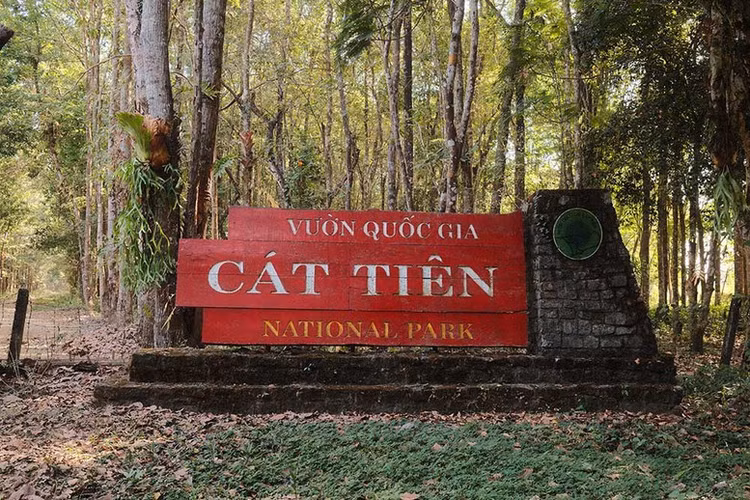 Vườn quốc gia Cát Tiên.