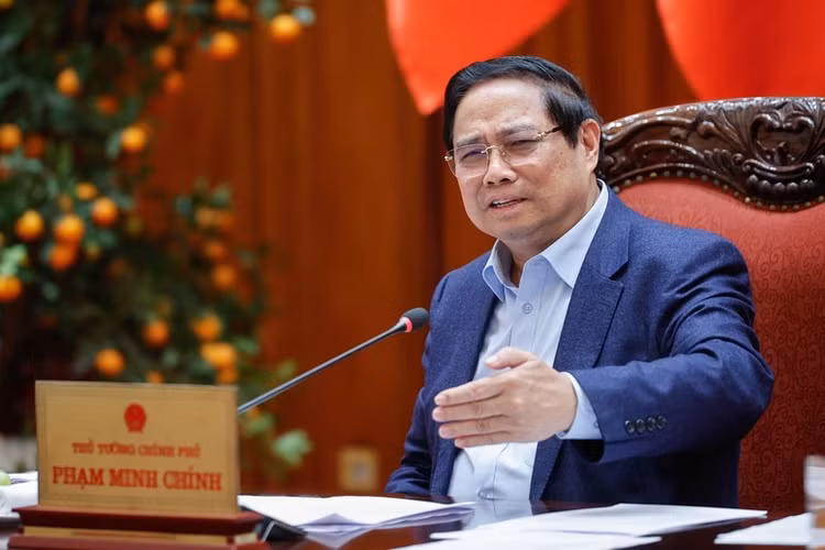 Thủ tướng Phạm Minh Chính đồng ý về nguyên tắc chủ trương giao tỉnh Lai Châu làm cơ quan chủ quản dự án đầu tư tuyến cao tốc Bảo Hà – Lai Châu. Ảnh: VGP/Nhật Bắc