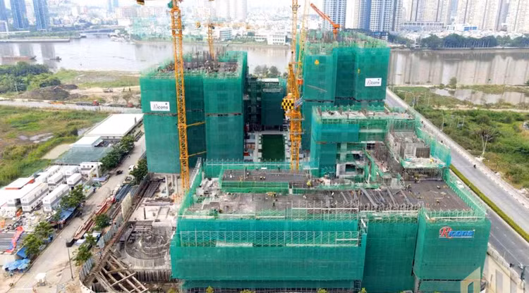 Chiếm phần lớn trong giá trị hàng tồn kho của Công ty CP Đầu tư hạ tầng kỹ thuật TP.HCM là các dự án bất động sản dở dang. Ảnh: Song Lê