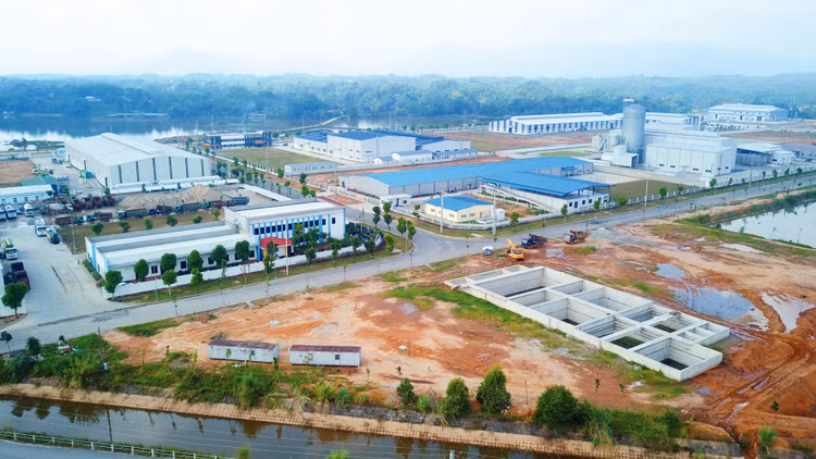 Nhà đầu tư Khu công nghiệp Cẩm Khê (Phú Thọ) sắp được bàn giao 210 ha đất để xây dựng hạ tầng giai đoạn tiếp theo. Ảnh: Nhã Chi