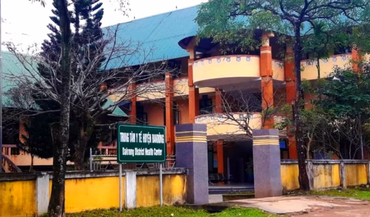 Gói thầu số 7 Thi công xây dựng và lắp đặt thiết bị Trung tâm Y tế huyện Đakrông (Quảng Trị) có giá trị hơn 9,1 tỷ đồng. Ảnh: NC st