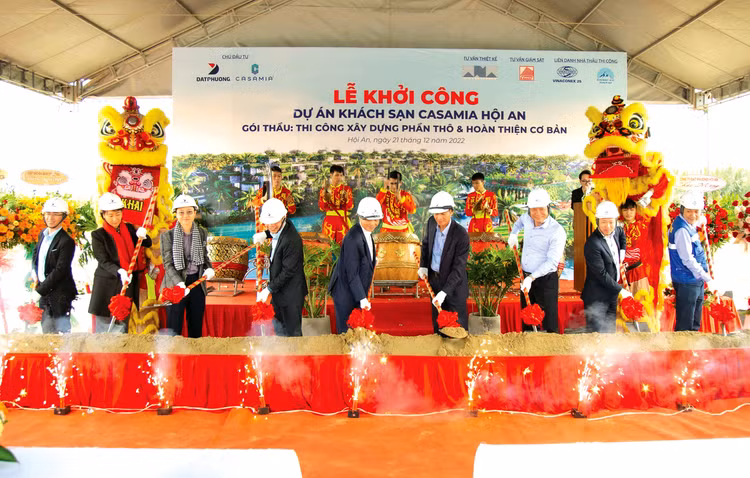 Lễ khởi công Khách sạn Casamia Hội An