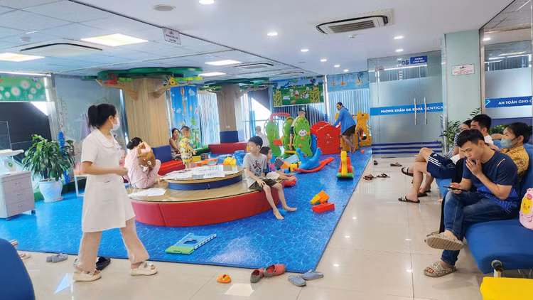 Khu vực theo dõi sau tiêm của phòng tiêm SAFPO