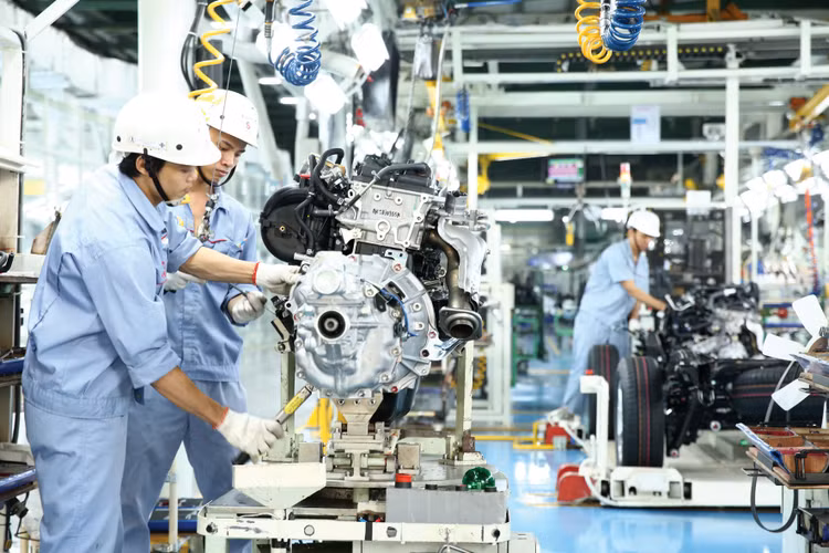 Với nền tảng tăng trưởng cao trong quý II, tăng trưởng GDP năm 2024 có thể đạt 6,3 - 6,5%. Ảnh: Lê Tiên