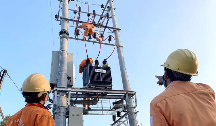Hơn 5 năm qua, Công ty TNHH Xây lắp điện Quang Huy được công bố trúng khoảng 50 gói thầu xây lắp, phần lớn tại huyện Châu Đức, tỉnh Bà Rịa - Vũng Tàu. Ảnh minh họa: Nhã Chi