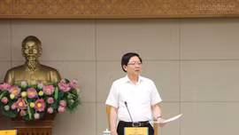 Phó Thủ tướng Hồ Quốc Dũng phát biểu tại cuộc họp với các bộ, cơ quan về tình hình triển khai các nhiệm vụ phát triển công nghệ chiến lược - Ảnh: chinhphu.vn/Gia Huy