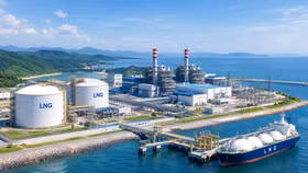 Nhiều dự án điện LNG trong Quy hoạch điện VIII vẫn đang gặp vướng mắc chưa thể triển khai đầu tư (ảnh minh họa AI)