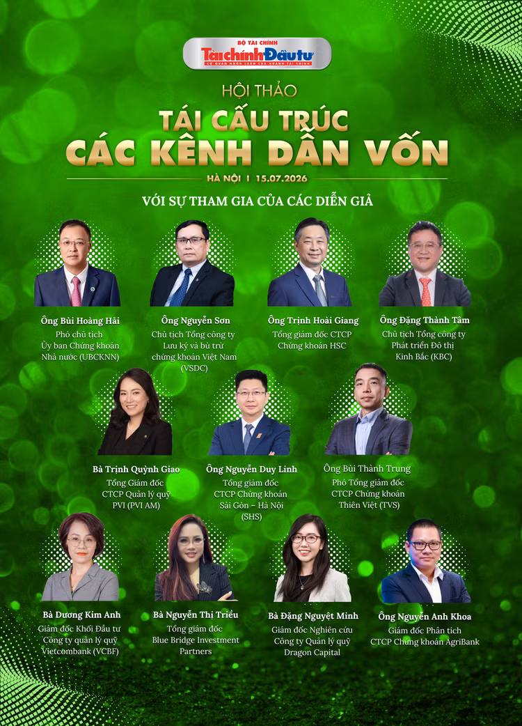 Hội thảo “Tái cấu trúc các kênh dẫn vốn”: Mở khóa nguồn lực, đón đầu kỷ nguyên tăng trưởng mới