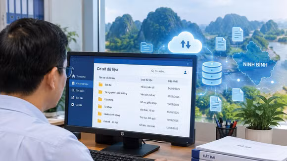 Gói thầu Số hóa và tạo lập cơ sở dữ liệu tài liệu lưu trữ giấy của cấp huyện đã kết thúc hoạt động có giá 24,931 tỷ đồng, do Trung tâm Lưu trữ lịch sử tỉnh Ninh Bình làm chủ đầu tư. Ảnh minh họa: Phúc An